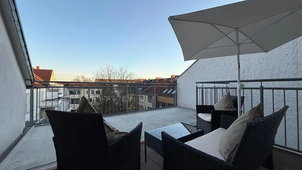 Penthouse With Roof Terrace - Central, Quiet Location هانوفر ألمانيا